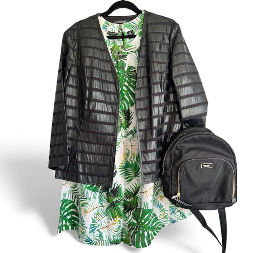 Tropical Linen Dress